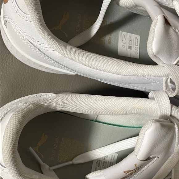 PUMA Women's Classic White Sneakers - Picture 6 of 8